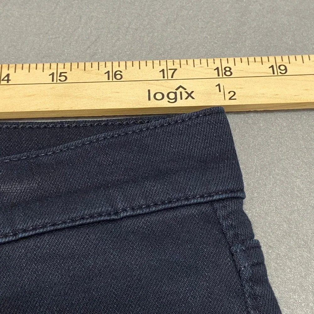 7 For All Mankind Paxtyn Black Skinny Jeans Size 34 Mens
